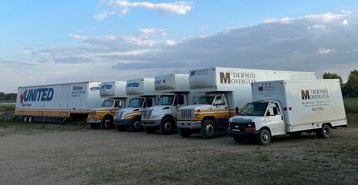 Fleet of Moving Vans